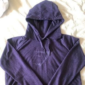 Gymshark Purple Cropped Hoodie
